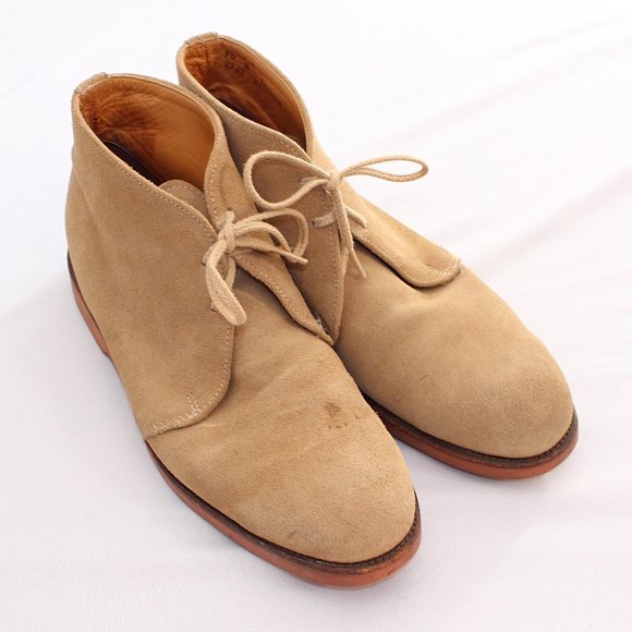Vintage L.L. Bean Suede Chukka Boots - Made in USA - Size 9 - Picture 3 of 10